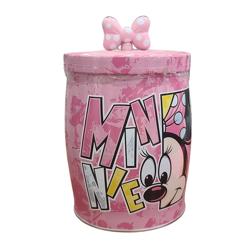 Disney Candy Tin - Minnie Mouse - Pink With Bow 3 Disney Candy Tin - Minnie Mouse - Pink With Bow
