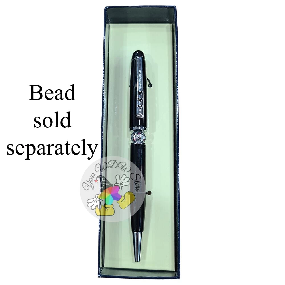 Disney Arribas Keepsake Pen - Mickey Icon - Bead Pen - Black 6 Disney Arribas Keepsake Pen - Mickey Icon - Bead Pen - Black - Image 4