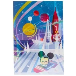Disney Card Set - Disney Parks By Joey Chou -Cozy Corner Shop 100783s6