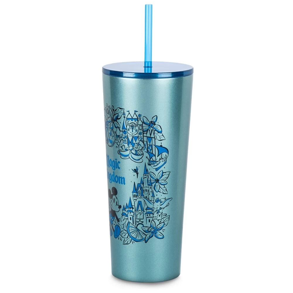 Disney Tumbler With Straw - Magic Kingdom Stainless By Starbucks 5 Disney Tumbler With Straw - Magic Kingdom Stainless By Starbucks - Image 3