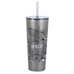 Disney Tumbler With Straw - Epcot Stainless By Starbucks
