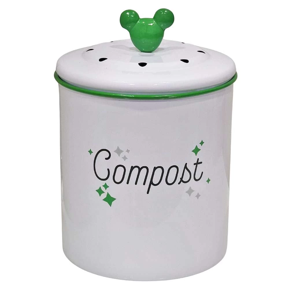 Disney Mousewares - Mickey And Friends Countertop Compost Bucket 4 Disney Mousewares - Mickey And Friends Countertop Compost Bucket - Image 2