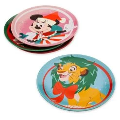 Disney Plate Set - Christmas 2023 Mickey And Friends -Cozy Corner Shop 102252s2