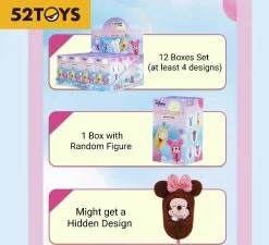 China Disney Collaboration - 52TOYS Random Secret Figure Box X Disney Character In Sleeping Bag Plush Toy -Cozy Corner Shop 20210422 115309 mh1619063767282