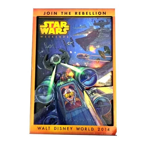 Disney Star Wars Weekends 2014 Magnet - Join The Rebellion 3 Disney Star Wars Weekends 2014 Magnet - Join The Rebellion