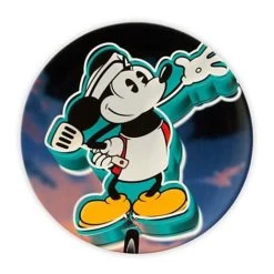 Disney Dessert Plate - Mickey's Diner Souvenir Dessert Plate