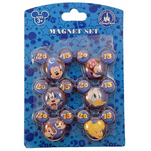 Disney Magnet - 6 Pack - 2015 - Mickey And Friends 3 Disney Magnet - 6 Pack - 2015 - Mickey And Friends