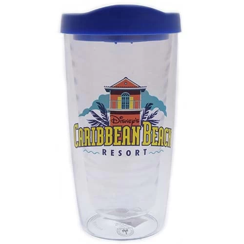 Disney Glass - Caribbean Beach Resort 3 Disney Glass - Caribbean Beach Resort