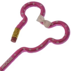 Disney Keepsake Pencil - Bendcil Minnie Mouse - Pink -Cozy Corner Shop 33745 1