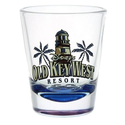 Disney Shot Glass - Old Key West Resort 3 Disney Shot Glass - Old Key West Resort