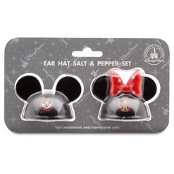 Disney Salt And Pepper Shakers - Mickey And Minnie Mouse Ear Hat -Cozy Corner Shop 37512 2