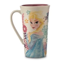 Disney Coffee Cup - Disney's Frozen - Elsa Flowers -Cozy Corner Shop 38002b