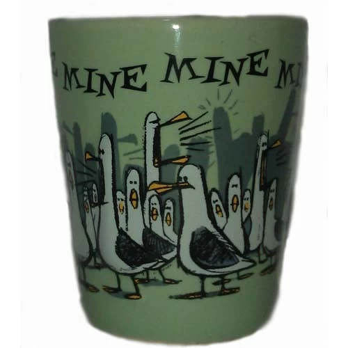 Disney Shot Glass - Finding Nemo - Mine, Mine, Mine - GREEN 3 Disney Shot Glass - Finding Nemo - Mine, Mine, Mine - GREEN