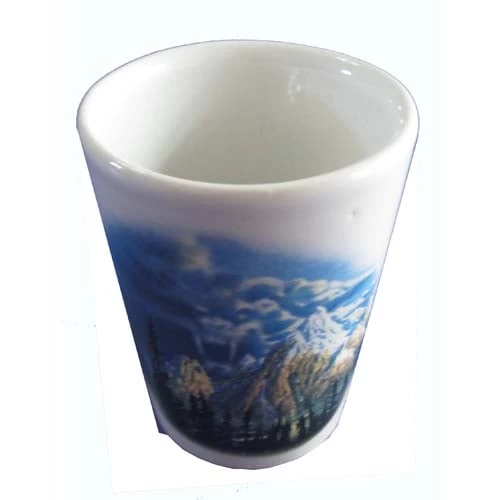 Disney World Shot Glass - Expedition Everest 3 Disney World Shot Glass - Expedition Everest