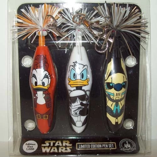 Disney Kooky Pen Set - Star Wars Weekends 2011 VILLAINS 3 Pack 3 Disney Kooky Pen Set - Star Wars Weekends 2011 VILLAINS 3 Pack