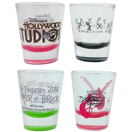 Disney World Shot Glass Set - Hollywood Studios 3 Disney World Shot Glass Set - Hollywood Studios
