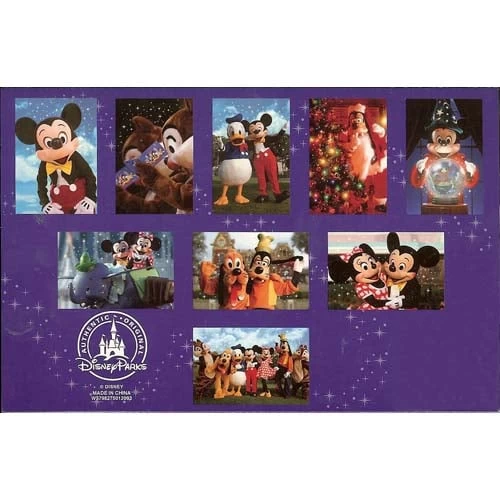 Disney Postcard Set - Walt Disney - Theme Park Characters - 10 Pk. 4 Disney Postcard Set - Walt Disney - Theme Park Characters - 10 Pk. - Image 2