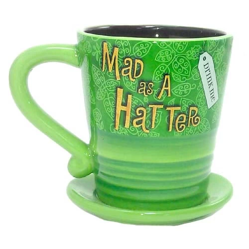 Disney Coffee Cup - Mad Hatter Hat 3 Disney Coffee Cup - Mad Hatter Hat
