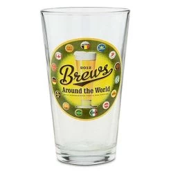 Disney Pint Glass - Food & Wine Festival 2012 - Brews Around The World