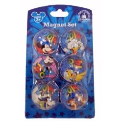 Disney Magnet - 6 Pack - 2014 - Mickey And Friends
