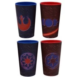 Disney Plastic Cups - Lenticular Star Wars - Characters - Set Of 4 5 Disney Plastic Cups - Lenticular Star Wars - Characters - Set Of 4 -Cozy Corner Shop 400007964495 2