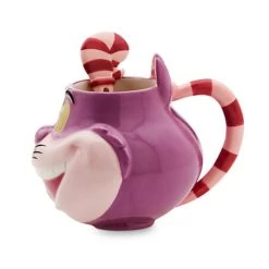 Disney Coffee Cup With Spoon - Cheshire Cat - Store -Cozy Corner Shop 42983 2