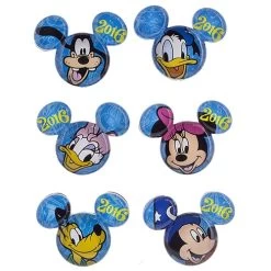 Disney Magnet - 6 Pack - 2016 - Mickey And Friends