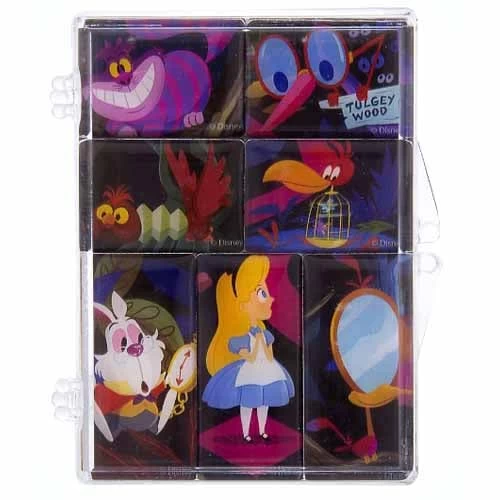 Disney Magnet Set - ''Lost'' Alice In Wonderland By Christopher Lee 3 Disney Magnet Set - ''Lost'' Alice In Wonderland By Christopher Lee