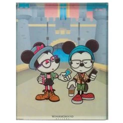 Disney Magnet - Castle Coffee Break By Maruyama