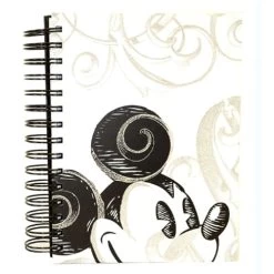 Disney Notebook - Black And White Mickey