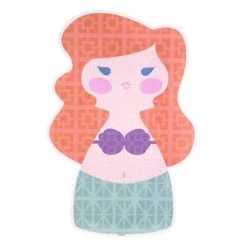 Disney Die-Cut Notepad - The Little Mermaid Princess Ariel