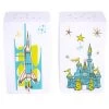 Disney Salt & Pepper Shaker Set - Retro Magic Kingdom Map Icons -Cozy Corner Shop 50299