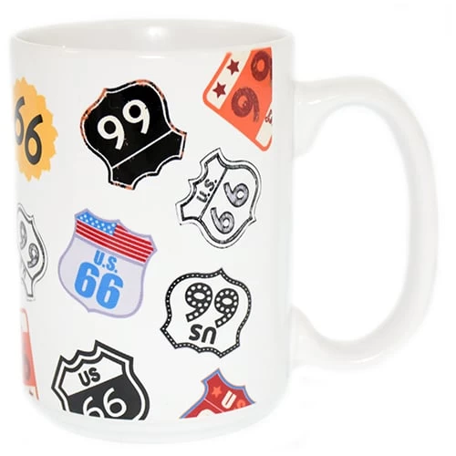 Disney Coffee Cup - Disney Pixar Cars - Route 66 4 Disney Coffee Cup - Disney Pixar Cars - Route 66 - Image 2