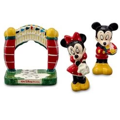 Disney Salt And Pepper Shakers - Mickey And Minnie At The Gate -Cozy Corner Shop 52842 s2