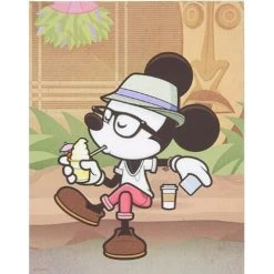 Disney Magnet - Hipster Tiki By Jerrod Maruyama