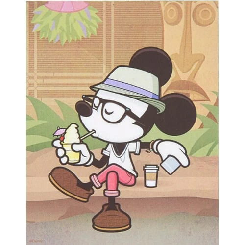 Disney Magnet - Hipster Tiki By Jerrod Maruyama 3 Disney Magnet - Hipster Tiki By Jerrod Maruyama