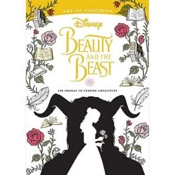 Disney Adult Coloring Book - Art Of Coloring Beauty And The Beast