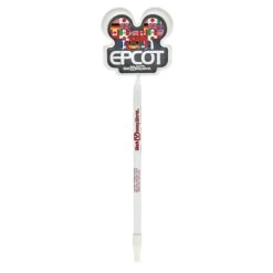 Disney Inkbend Pen - Mickey Icon Epcot Logo With World Showcase Flags -Cozy Corner Shop 60181d1