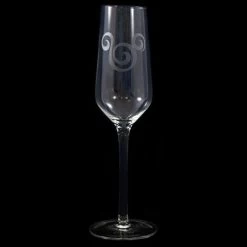 Disney Etched Glass - Mickey Mouse Ears Celebration Champagne Flute
