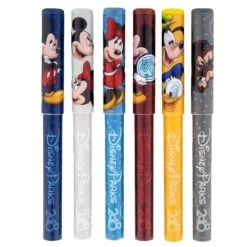 Disney Keepsake Pen Set - 2018 Mickey & Friends Pen Set - 6 Pack