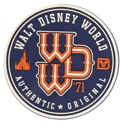 Disney Magnet - Walt Disney World Authentic Original PVC