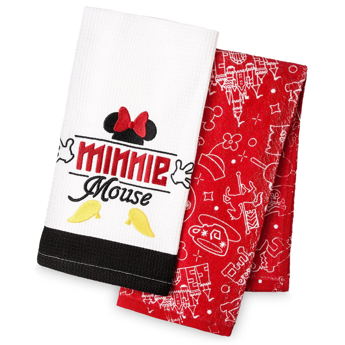 Disney Kitchen Towel Set - I Am Minnie Mouse 3 Disney Kitchen Towel Set - I Am Minnie Mouse
