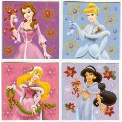 Disney Christmas Cards - Princess Mini Note Cards