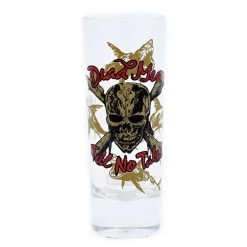 Disney World Tall Shooter Shot Glass - Pirates Of The Caribbean - Clear
