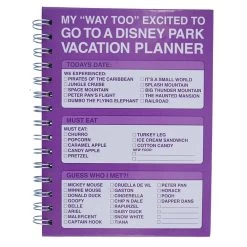 Disney Notebook - Disney Pre-Vacation Excitement