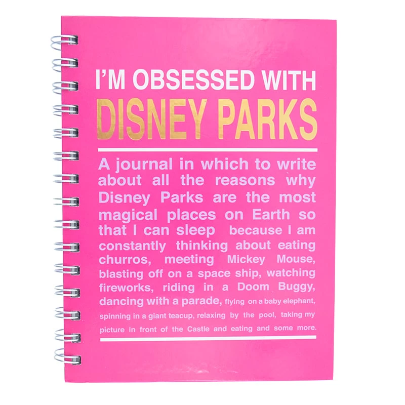 Disney Notebook - Disney Park Obsession 3 Disney Notebook - Disney Park Obsession