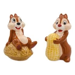 Disney Salt And Pepper Shakers - Chip And Dale