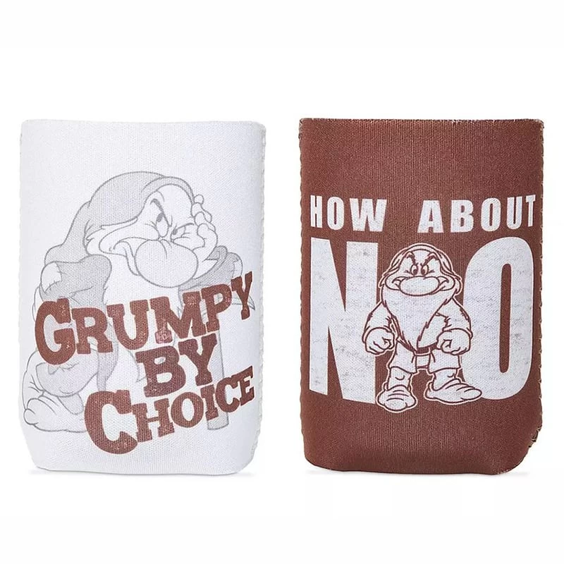 Disney Beverage Holder Set - Grumpy - Snow White And The Seven Dwarfs 3 Disney Beverage Holder Set - Grumpy - Snow White And The Seven Dwarfs