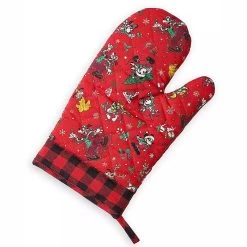 Disney Oven Mitt - Mickey Mouse & Friends Holiday - Yuletide Farmhouse
