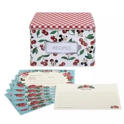Disney Recipe Cards & Box Set - Mickey & Minnie Mouse - Retro